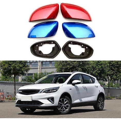 Passend für Geely Emgrand GS (Baujahre 2016–2021): Rückspiegelgehäuse, Reflektorlinse, Rückspiegel, Lenkstockleuchte rechts (Beifahrerseite), Gehäuse, weiß