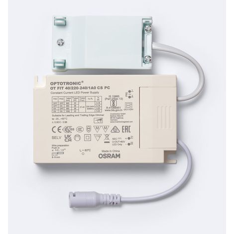 Panello LED 120x30cm 40W 4000lm Microprismatico (UGR17) con Scatola di Connessione Rapida 3000K Individuale Bianco Caldo OSRAM