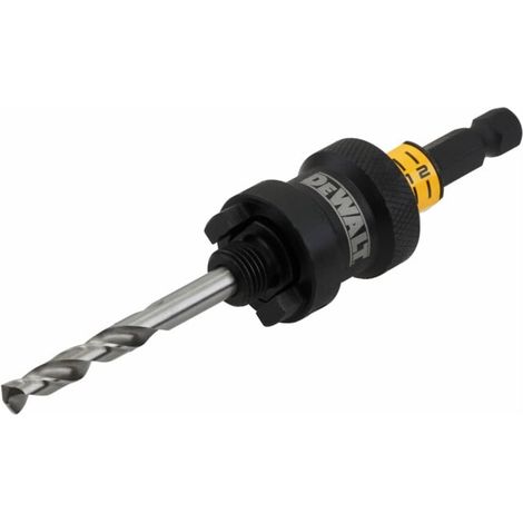 DeWALT - Adaptateur avec foret de guidage pour scies cloches, 14-30 mm DT20626