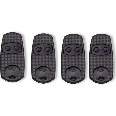 4X TOP-432EV émetteur Manuel 433,92 MHz Top Qualité Original Télécommande de Porte et de Garage Compatible TOP432NA TOP432EE TRIMEC