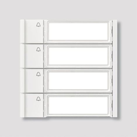 Timbre de puerta siedle tm 700-4-0 w diseño blanco instalación fácil