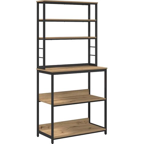 Maison Exclusive - Küchenregal Artisan-Eiche 80 x 40 x 168 cm Hol
