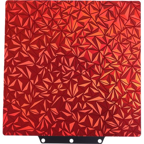 Plaque de construction adaptée à l'imprimante 3D Flashforge Adventurer AD5X AD5M, 235x235mm, plate-forme d'impression PEO caméléon PEY Starlight lisse (1/5)