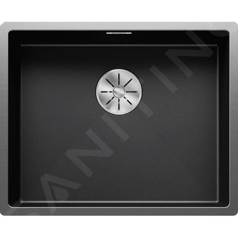 Blanco Claron 500 - Évier, 54x44 cm, acier foncé 527836 (1/3)