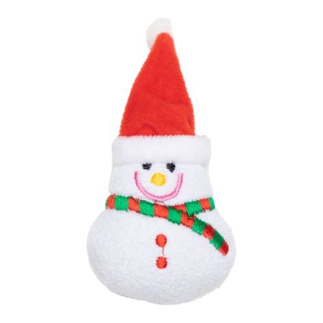 Uniq Pets Purrnip - giocattolo per gatti Pupazzo di neve di peluche con erba gatta - Pupazzo di neve di peluche con erba gatta (1/3)