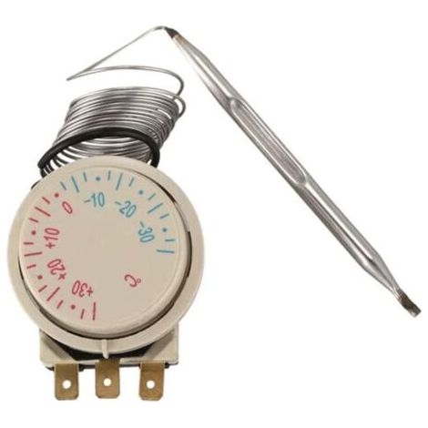Congelateur -30 + 30 Celsius AC 250 V 16A AC380V Thermostat capillaire de temperature