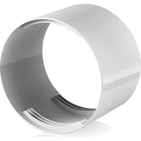 Acoplador de extensión universal de 150 mm (5,9 pulgadas) para mangueras de aire acondicionado portátiles con rosca en sentido horario y antihorario. (1/5)