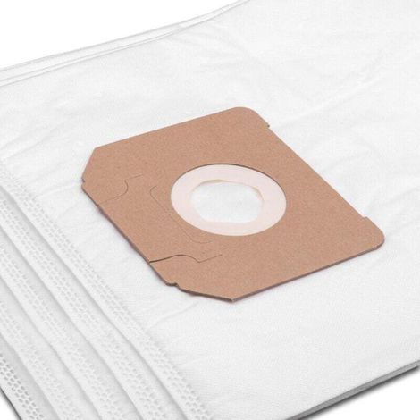 Sacs compatibles avec les aspirateurs Flex S36, S36M, VC-35L et VCE-35L – en polaire microfibre, blancs