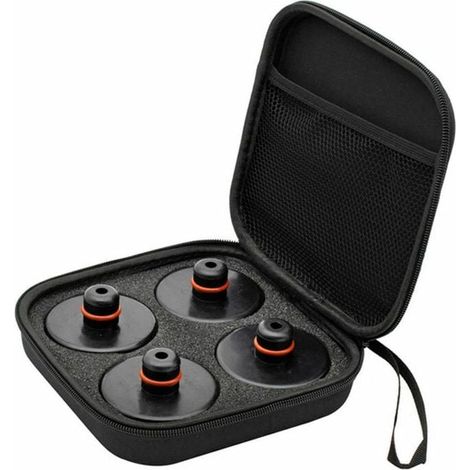 ZVD Tesla model3 cric bloc de caoutchouc transfrontalier e-commerce cric bloc de caoutchouc cric coussin tesla base d'adaptateur tesla-4pcs (1/4)