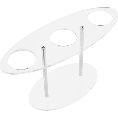 Supports à Sushi en Acrylique Transparent, Support Rouleaux de Service, Bruchfest, pour (1/5)
