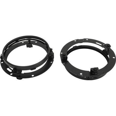 Anneaux de phares ronds de 7 pouces pour les modèles Wrangler JK 2007-2018. (1/5)