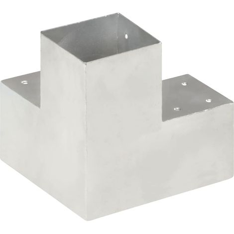 Connecteur de poteau forme en Y pour poutres en bois métal galvanisé 101 x 101 mm (1/5)
