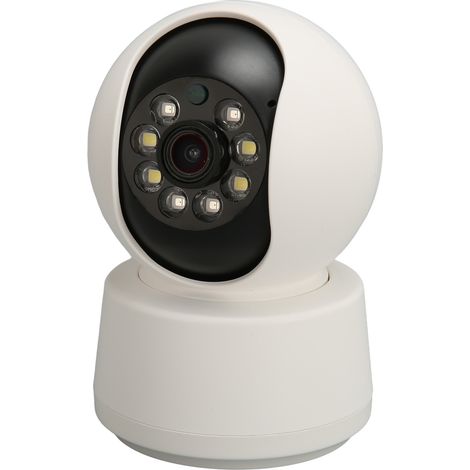 Caméra de surveillance domestique WiFi avec contrôle à distance par téléphone portable, vue panoramique à 360° et résolution 2MP (1/5)