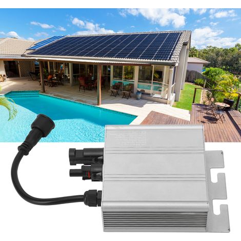 Micro-onduleur solaire connecté au réseau (MPPT), onduleur à onde sinusoïdale pure, étanche haute résistance, contrôleur de charge photovoltaïque universel automatique, identification automatique 120V (1/5)