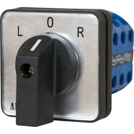 Universal-Nockenschalter L-0-R Drehschalter Wechselschalter 16A 230/400V 3 Phasen 3 Positionen