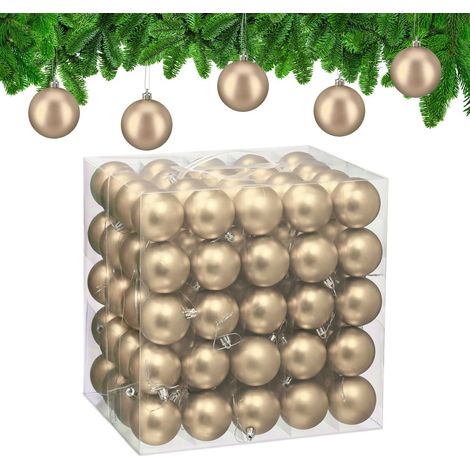 Set di palline di natale opache - 100 pezzi (1/5)