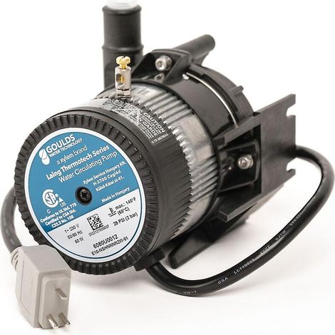 Pompe de circulation Laing / Goulds E10 E10-NSHNNNN2W (60 W 24 h 3/4" 230 V J&J) pour spas et baignoires (1/3)