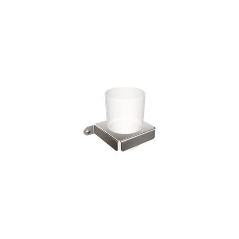 Appendiabiti TECHNIC a 1 vetro, acciaio inox lucido (1/3)