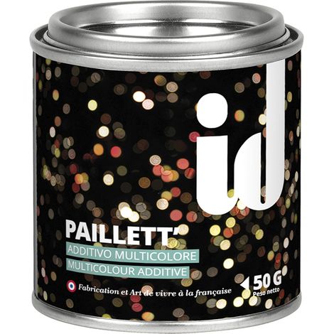 ID - PAILLETT ADDITIVO PER PITTURE MULTICOLORE 50 G (1/2)