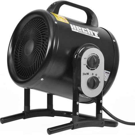 Hecht jardin 3422 Radiateur electrique Ventilateur Chauffage 3 niveaux 40/1500/3000 BB LOISIR (1/5)