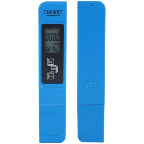 Testeur de pH portable numérique, testeur de conductivité TDS EC température mètre Testeur de qualité de l'eau TDS Testeur de qualité de l'eau (1/5)