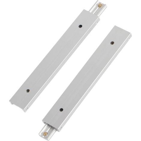 Eosnow 2 Stück/Set Mini-Aluminiumlegierung, langlebig, glatte Gleitführung für Schubladenschrank (100 mm)