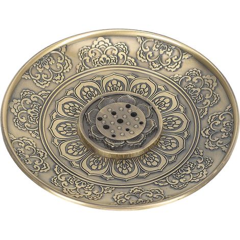Metallhalterungen für kegelförmige Räucherstäbchenhalter, Räucherstäbchenhalter, kühle Aschenbecherhalter, Halter für brennende Räucherstäbchen-9.8x9.8CM (1/2)
