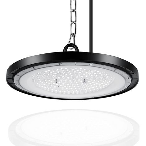 Aigostar Campana LED Faro UFO Industriale 100W 10000lm IP65 Luce Naturale
