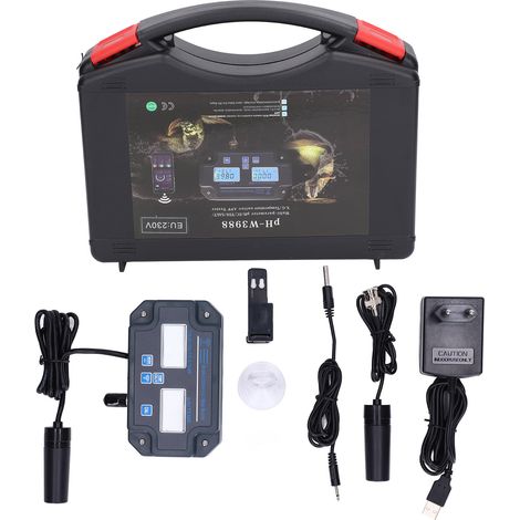 Testeur de qualité d'eau 6 en 1 WiFi en ligne pH TDS EC Sel S.G Température Compteur EU Prise AC 230V-240V (1/5)