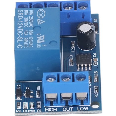 Contrôleur de distribution automatique d'eau pour pompe DC12V, capteur de niveau de liquide, module de relais de commutation pour moteur et alimentation de l'aquarium. (1/5)