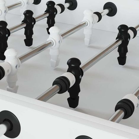 Teenpull – Tischfußball Spieler 24 pcs Schwarz und Weiß HIPS (1/5)