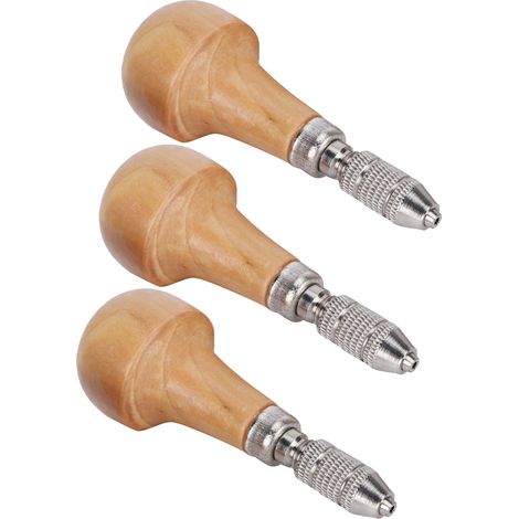Set aus 3 Gravierspindeldornen mit Verriegelungsdüse an einem Ende, Werkzeug zur Herstellung von Goldschmuck (1/5)