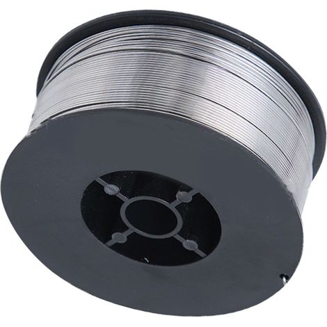 Fil de soudage autoprotégé sans gaz E71T-GS, paquet de 1 kg, pour machines à souder MIG/MAG, fil de soudage autoprotégé sans gaz, diamètre 0,8 mm, bobine de 1 kg. (1/5)