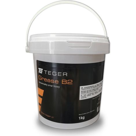 Grasa de litio universal Teger B2, paquete de 1 kg (envasado en paquetes de 10 unidades). (1/2)