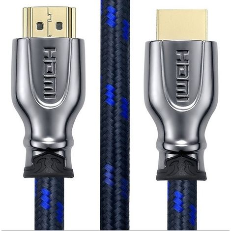 TrAdE Shop Traesio - Cavo Hdmi Ad Alta Velocita' Ethernet 3d Video 4k E Arc 5 Metri Tv Video Blu-ray -