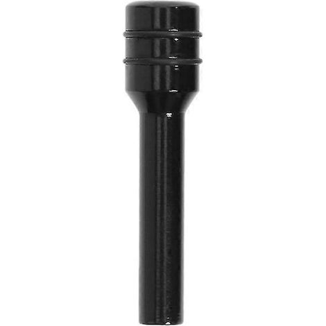 Goupilles de verrouillage de porte universelles en alliage d'aluminium pour voiture et camion - Couvercle de protection pour verrou de porte - 1 pièce, noir (1/5)