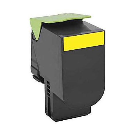 Lexmark 80C0H40 cartuccia toner 1 pz Originale Giallo
