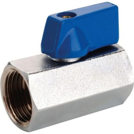 VÃ¡lvula de Esfera Mini 3/8" H-H  VÃ¡lvula de Corte para Agua  Llave de Paso Fontaneria (1/5)