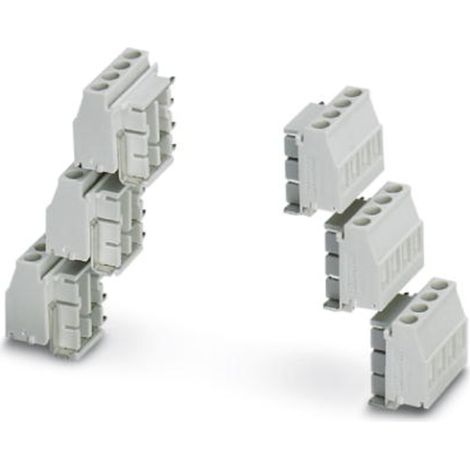 Phoenix Contact 2713751 Schraubklemmblock 2.50 mm² Polzahl 4 Grau 1 St.
