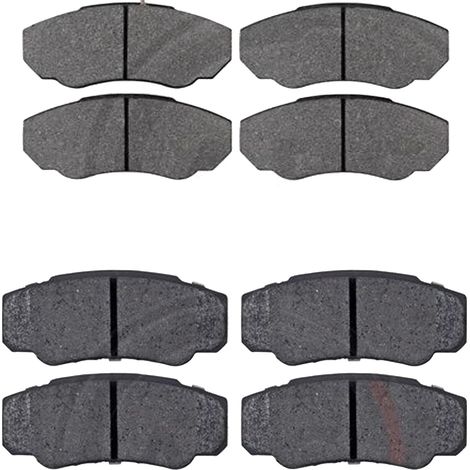 KIT PASTIGLIE FRENO ANTERIORI E POSTERIORI compatibile con BMW X3 (E83) / PASTIGLIE FRENANTI AUTO OEM FDB4752,FDB1483 / SOSTITUZIONE DIRETTA / BASSA POLVERE / SILENZIOSO