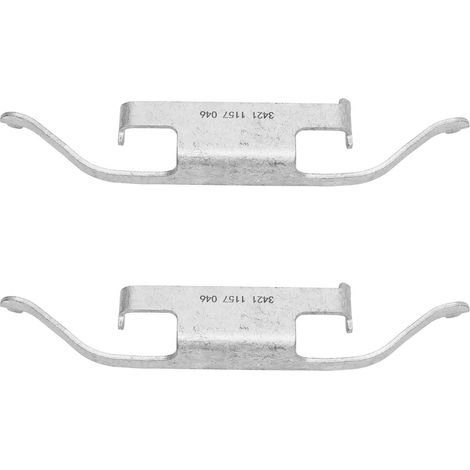 clips anti-vibrations pour plaquettes de frein arrière (réf. 34211157046) compatibles avec les modèles BMW Série 3, 5, 7, Z3, Z4, M3 et M5. (1/5)