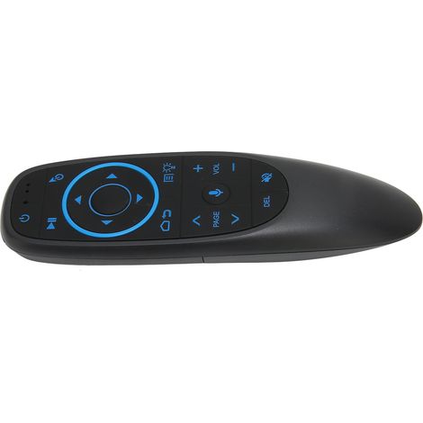 Télécommande universelle Bluetooth pour Android TV, compatible avec les boîtiers G10S PRO et appareils similaires.