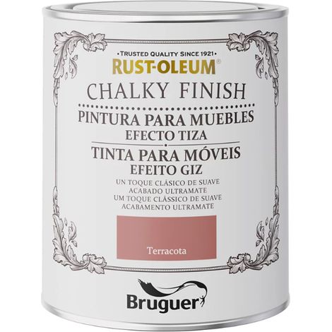 Rust-Oleum Finition Crayeuse Meubles en Terre Cuite 750ml BRUGUER (1/4)