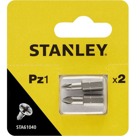 2 puntas Pozidriv Pz1 25mm STY-STA61040-XJ
