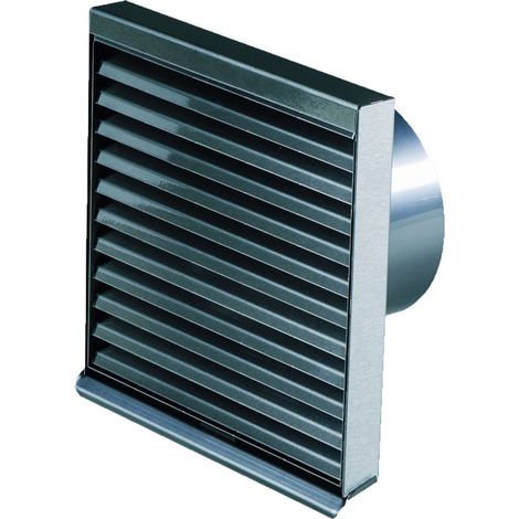 Pluggit Wetterschutzgitter DN180, einfach, Edelstahl, WSG180-1