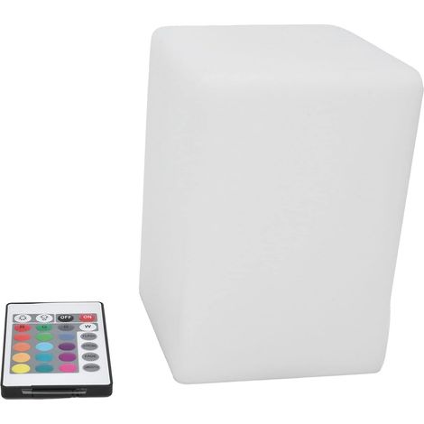 FTVOGUE Cube Light, Lampe Carrée LED RGBW, de Table Alimentée par (1/5)