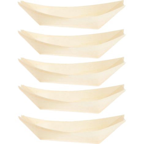 50 bols en bois pour snacks-14.00X8.00X4.00CM (1/3)