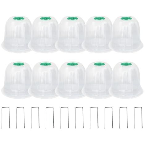 Housse de protection pour  Aération supérieure réglable avec trous d'aération latéraux – Pour débutants, légumes, fleurs, extérieur, intérieur, jardin, famille, amis - (1/5)