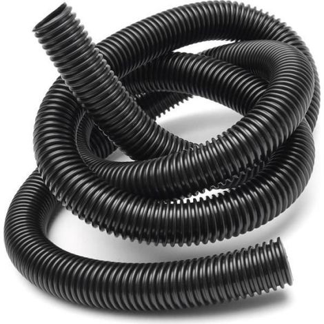 Tuyau Flexible - 32 mm - 2.5 M - Pour Aspirateur Ménager - Noir - 1 Pièce (1/4)