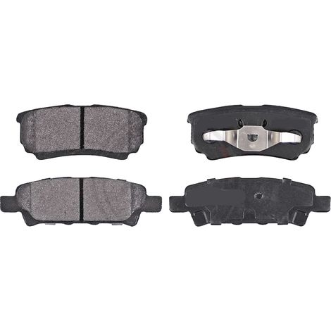 KIT PASTIGLIE FRENO POSTERIORI compatibile con JEEP COMPASS (MK49) / PASTIGLIE FRENANTI AUTO OEM FDB1839 , / SOSTITUZIONE DIRETTA / BASSA POLVERE / SILENZIOSO